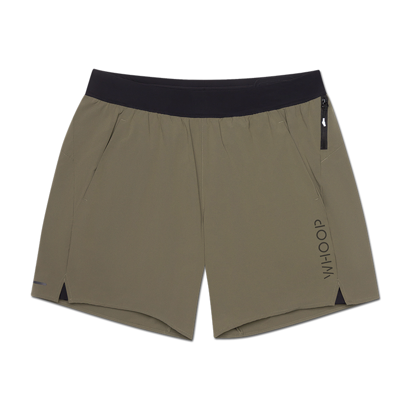 Olive ANY-WEAR™ Logo Short | Smart Apparel
