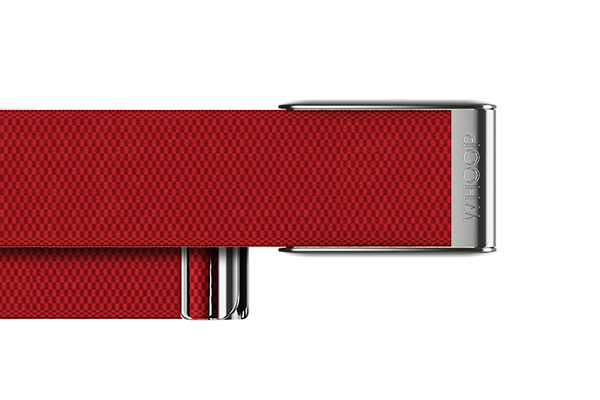 Cranberry with Platinum SuperKnit Luxe Band