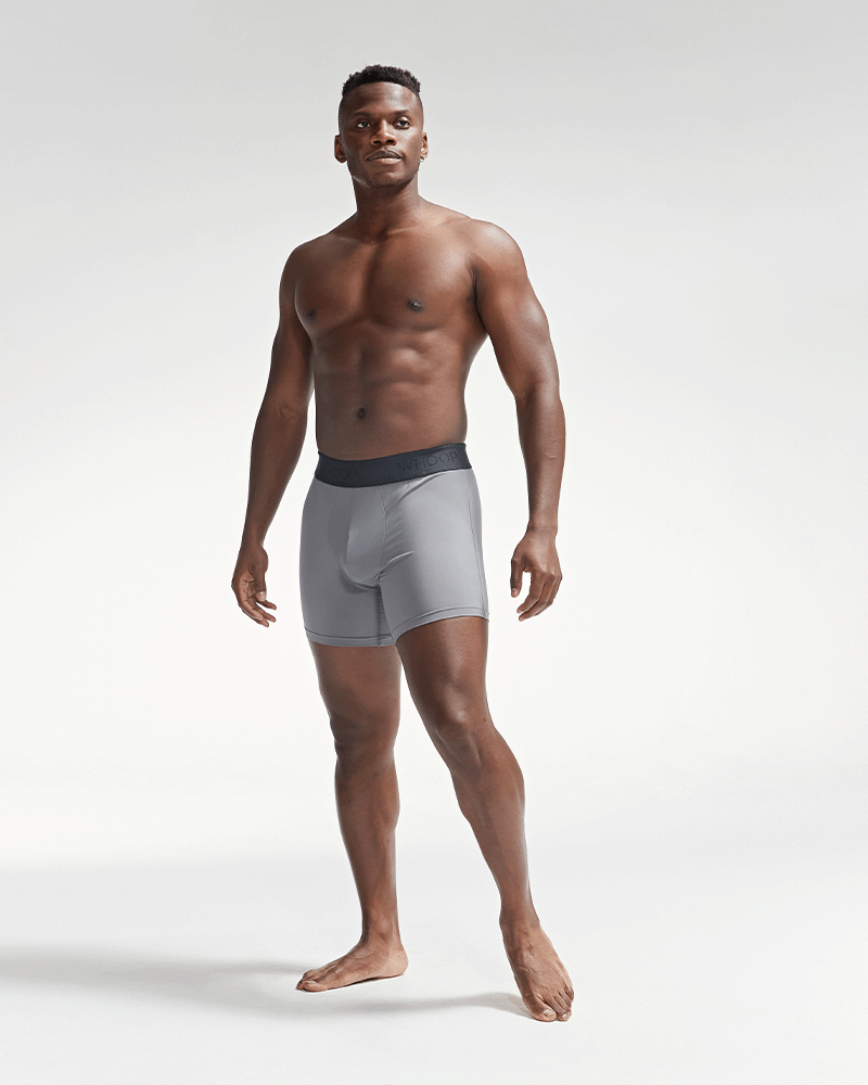 Charcoal ANY-WEAR™ Athletic Boxer | Smart Apparel