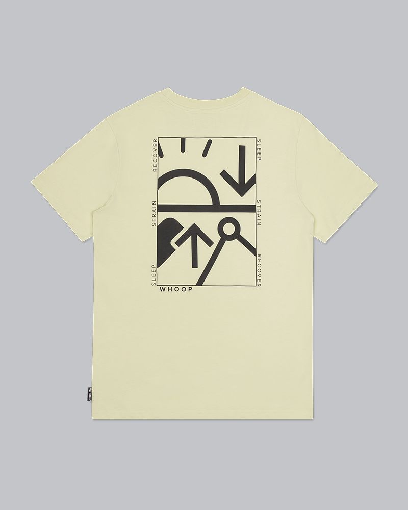 Yellow WHOOP Unisex T-shirt