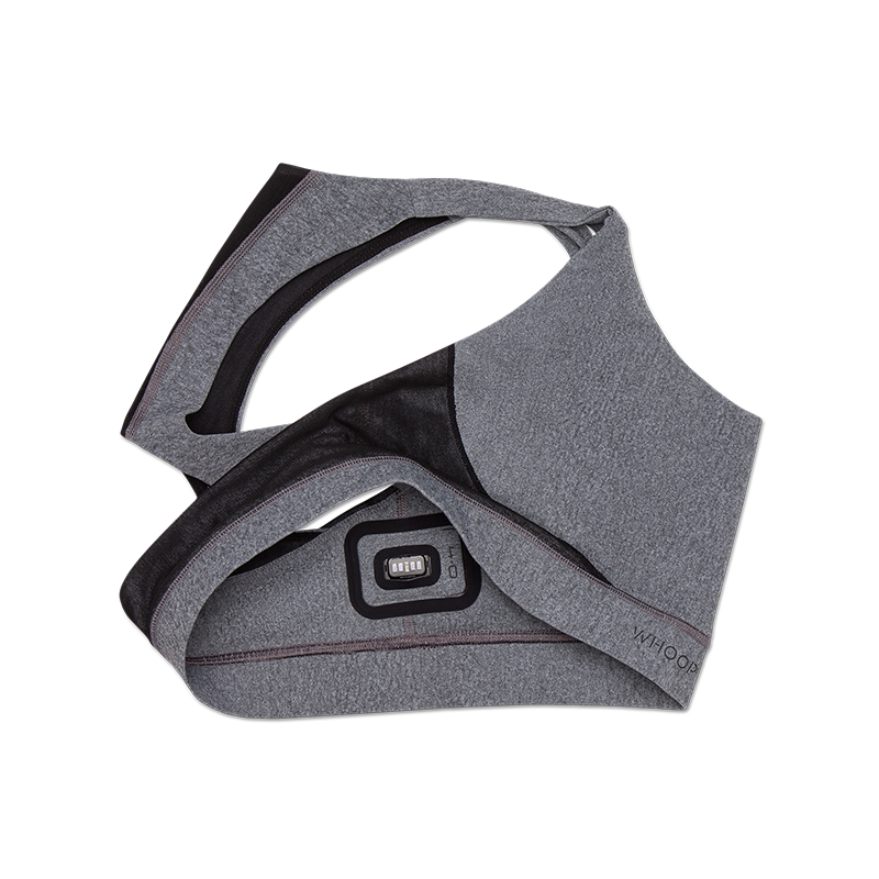 Heather Grey ANY-WEAR™ Sports Bra | Smart Apparel