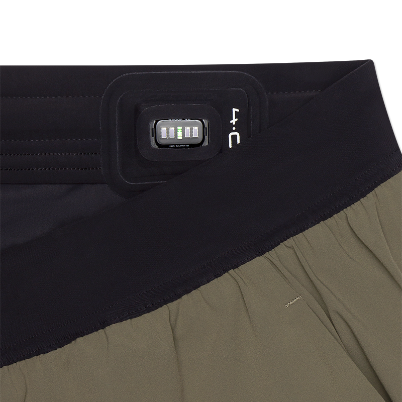 Olive ANY-WEAR™ Logo Short | Smart Apparel