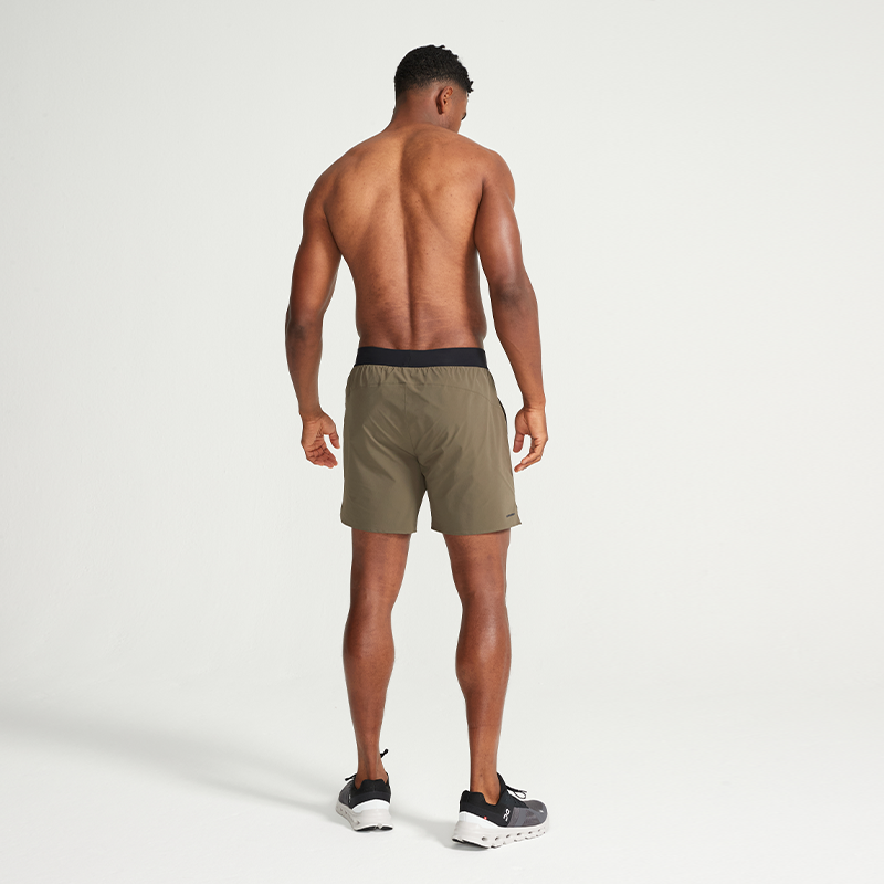 Olive ANY-WEAR™ Logo Short | Smart Apparel