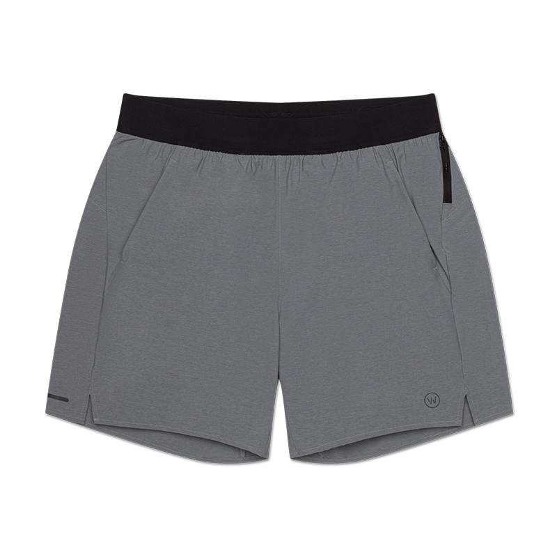 Heather Grey ANY-WEAR™ Short | Smart Apparel