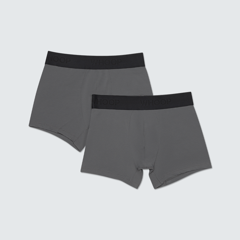 Charcoal ANY-WEAR™ Boxer (2-Pack) | Smart Apparel
