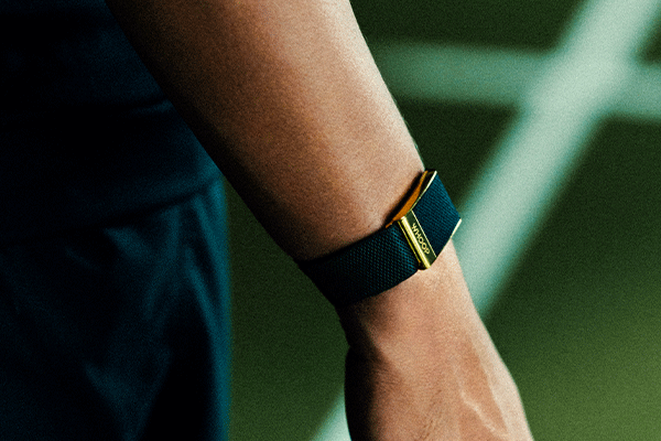 Onyx with Gold SuperKnit Luxe Band